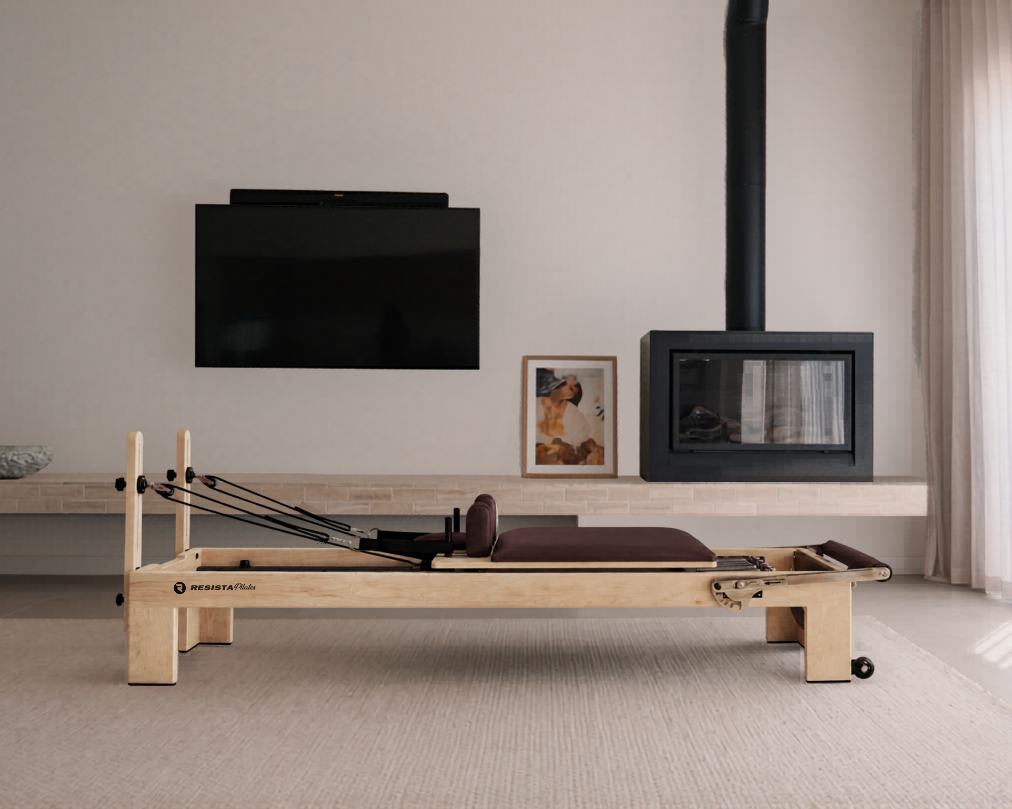 RESISTA Pilates Maple Reformer