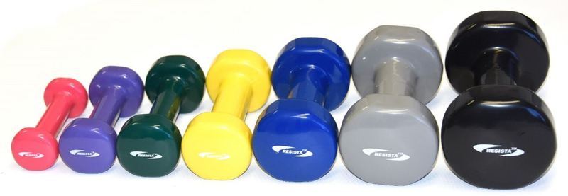 PVC Dumbbells - Durable & Versatile Fitness Accessories