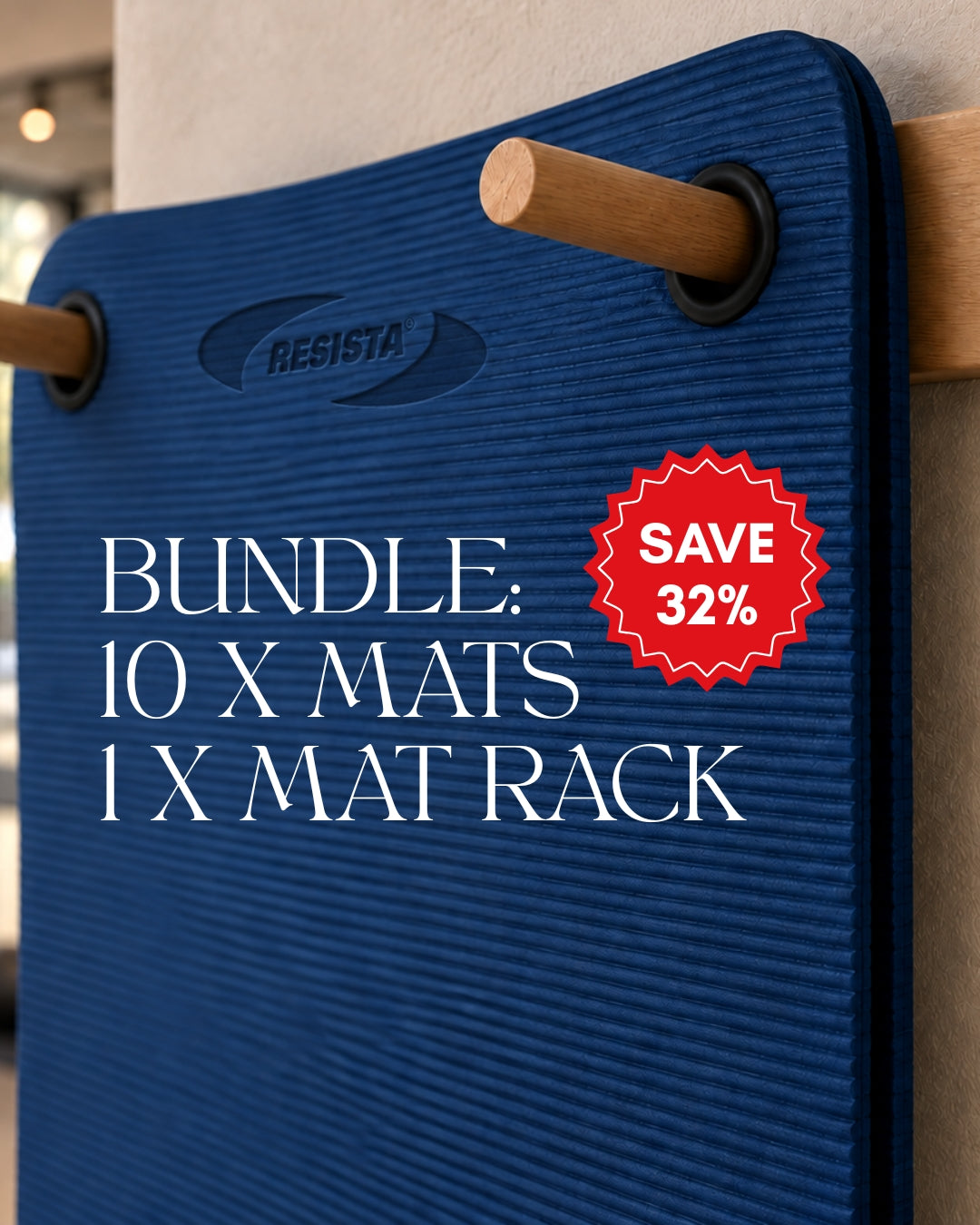 Resista Deluxe Pilates Mat Pack