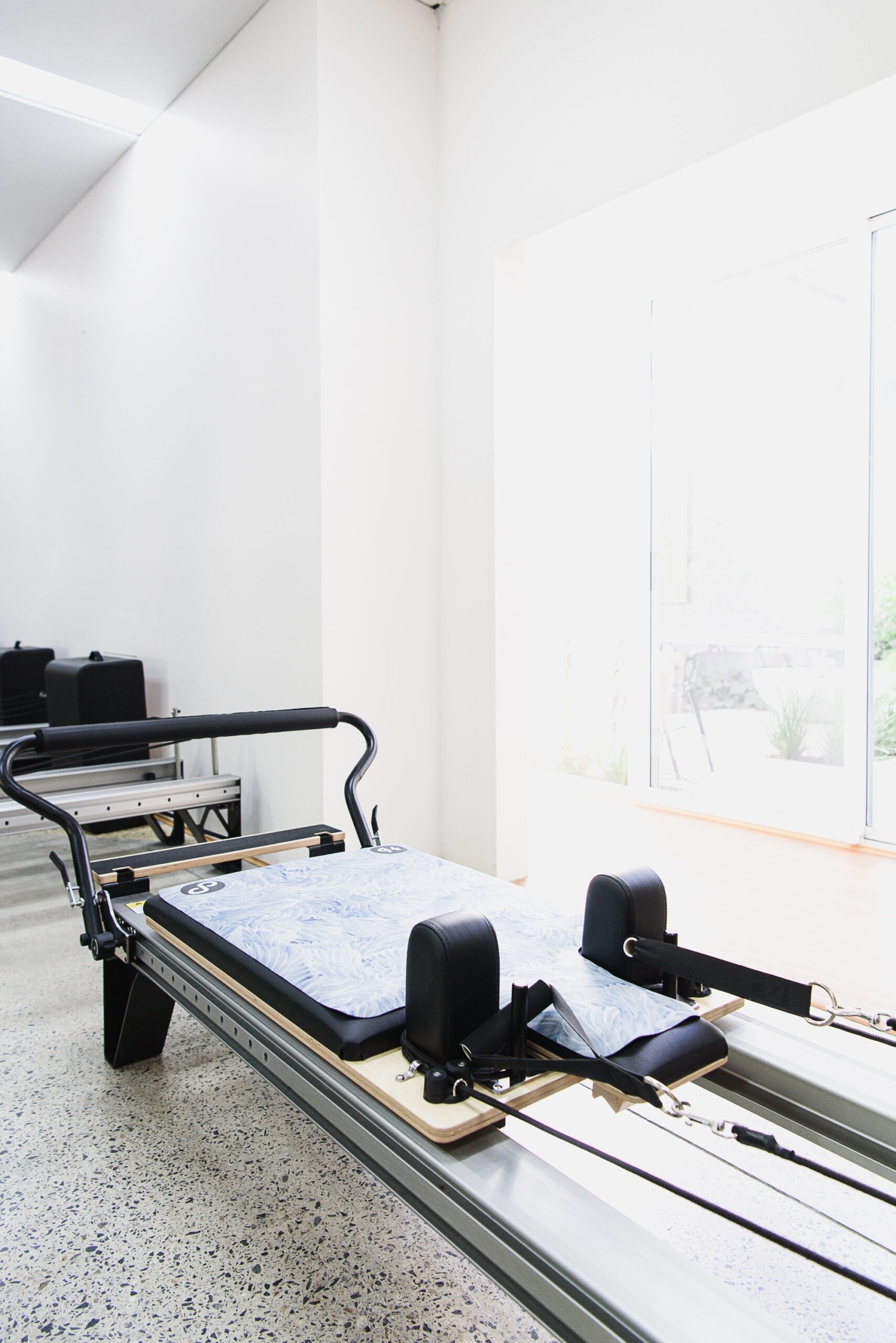 RESISTA Aluminium Pilates Reformer top angle