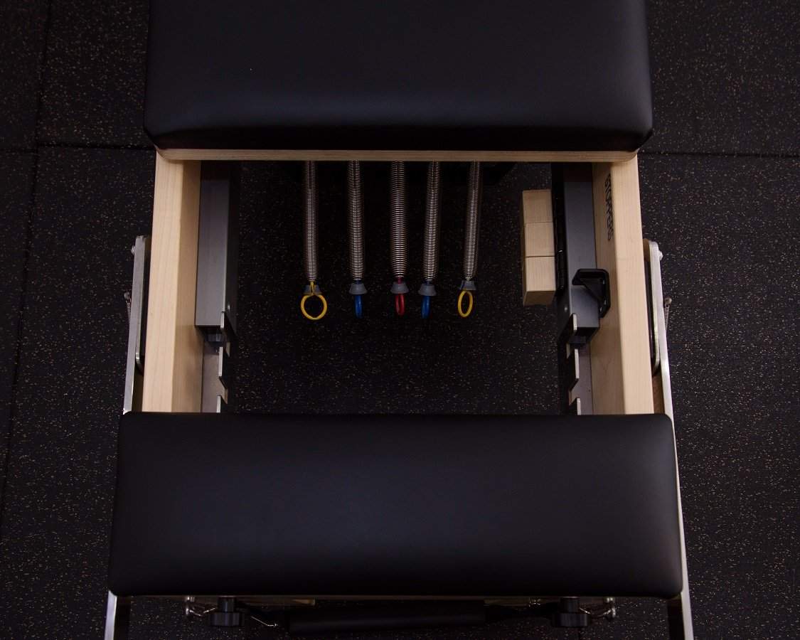 RESISTA Pilates Maple Reformer Close up