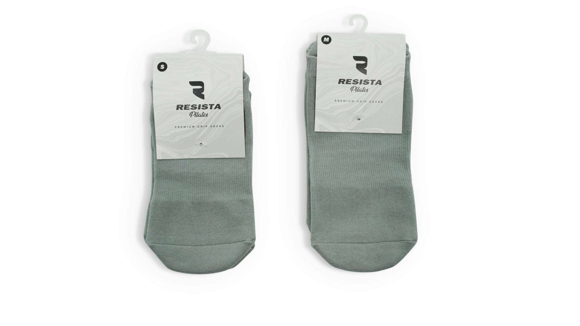 Resista Pilates Socks 4 pack - Pastel Grey