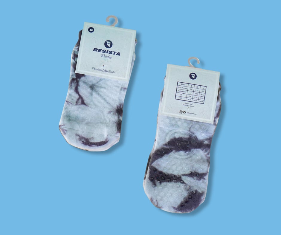 Resista Pilates Grip Socks Non-slip Pilates Socks Australia