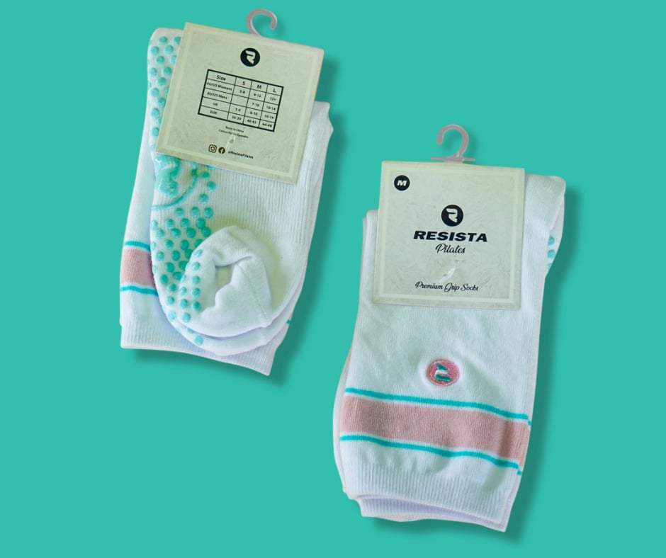 Resista Pilates Grip Socks Calypso