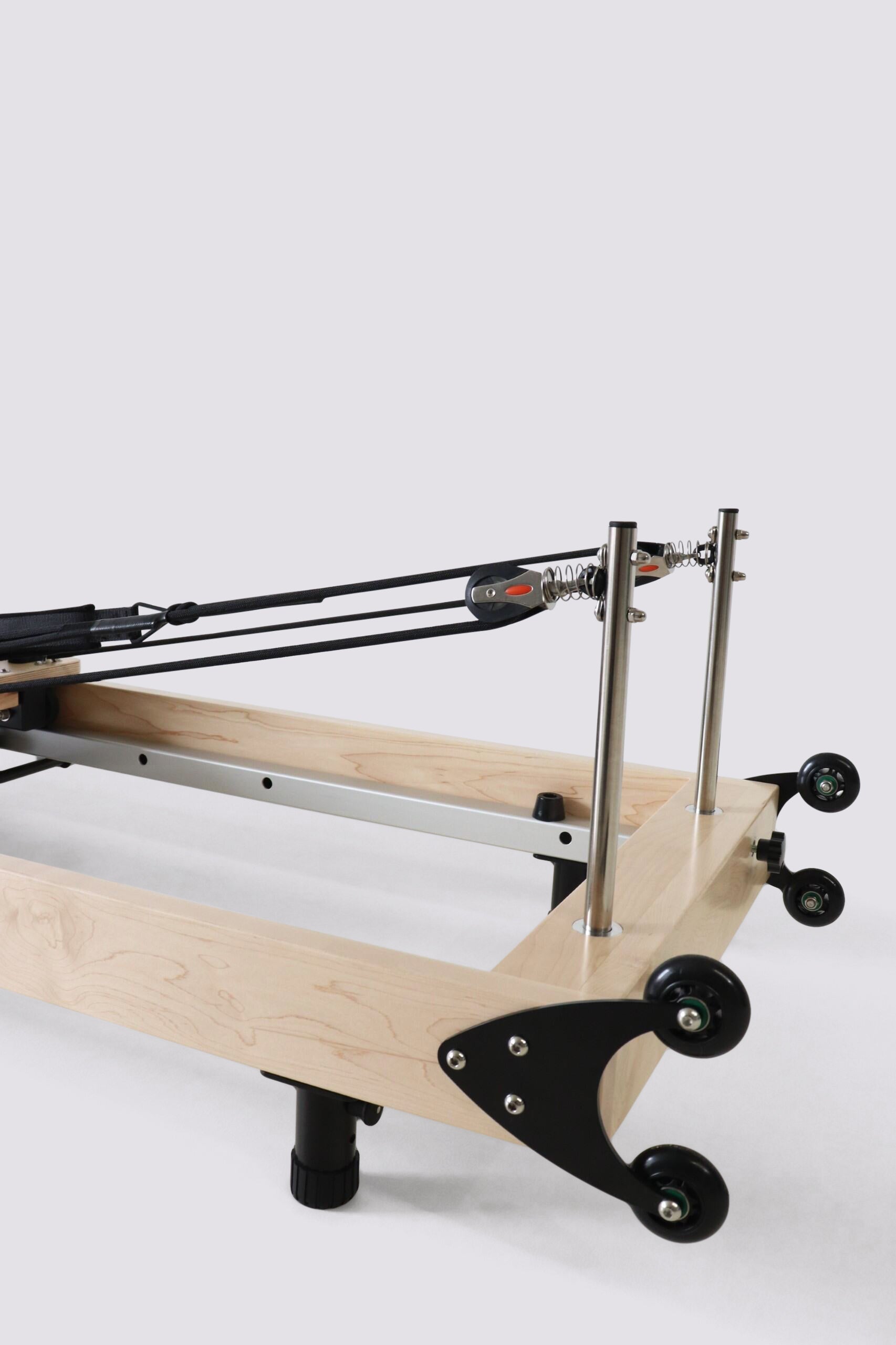 RESISTA Maple Folding Home Reformer Wheels