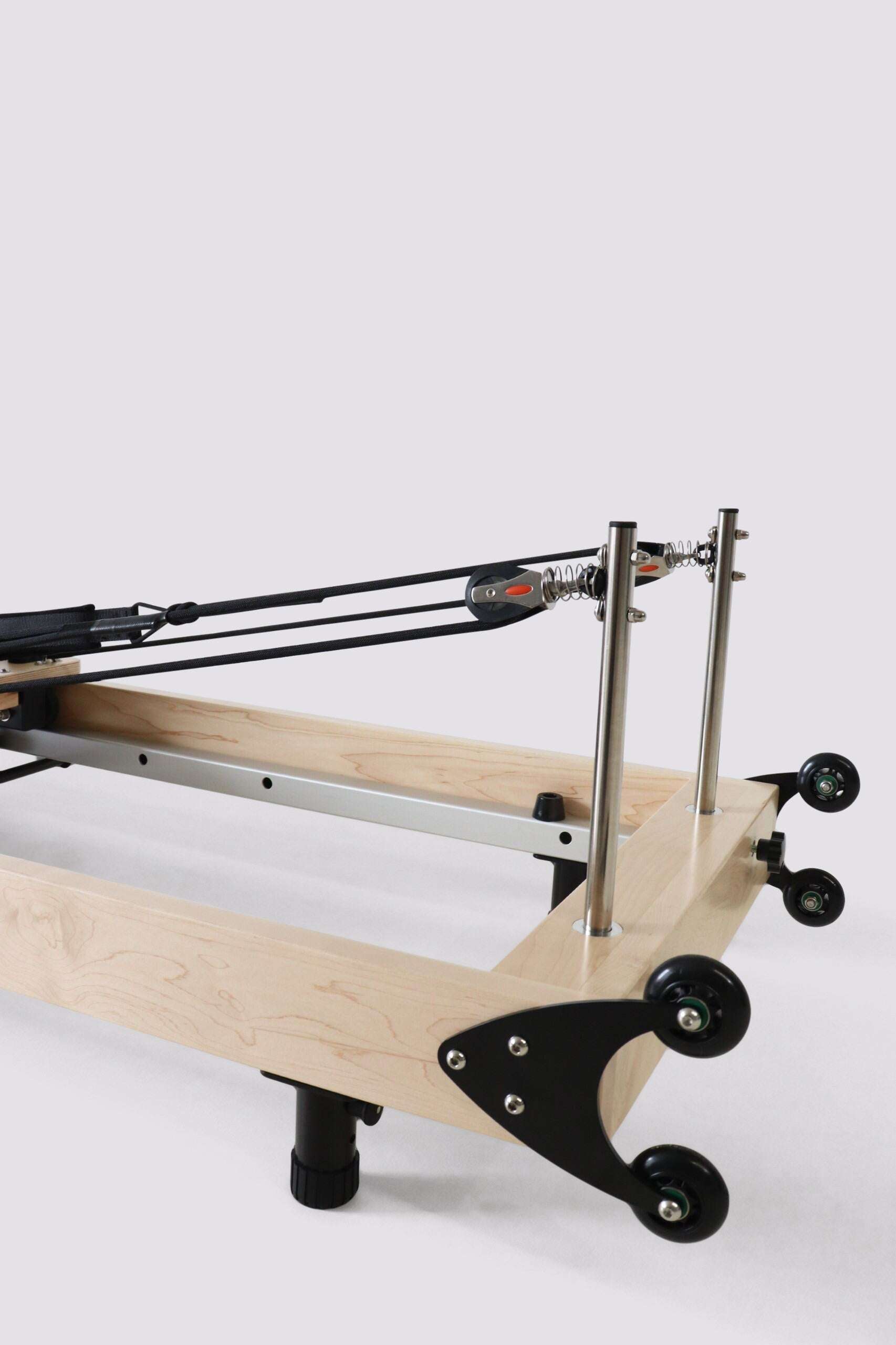 RESISTA Maple Folding Home Reformer Wheels