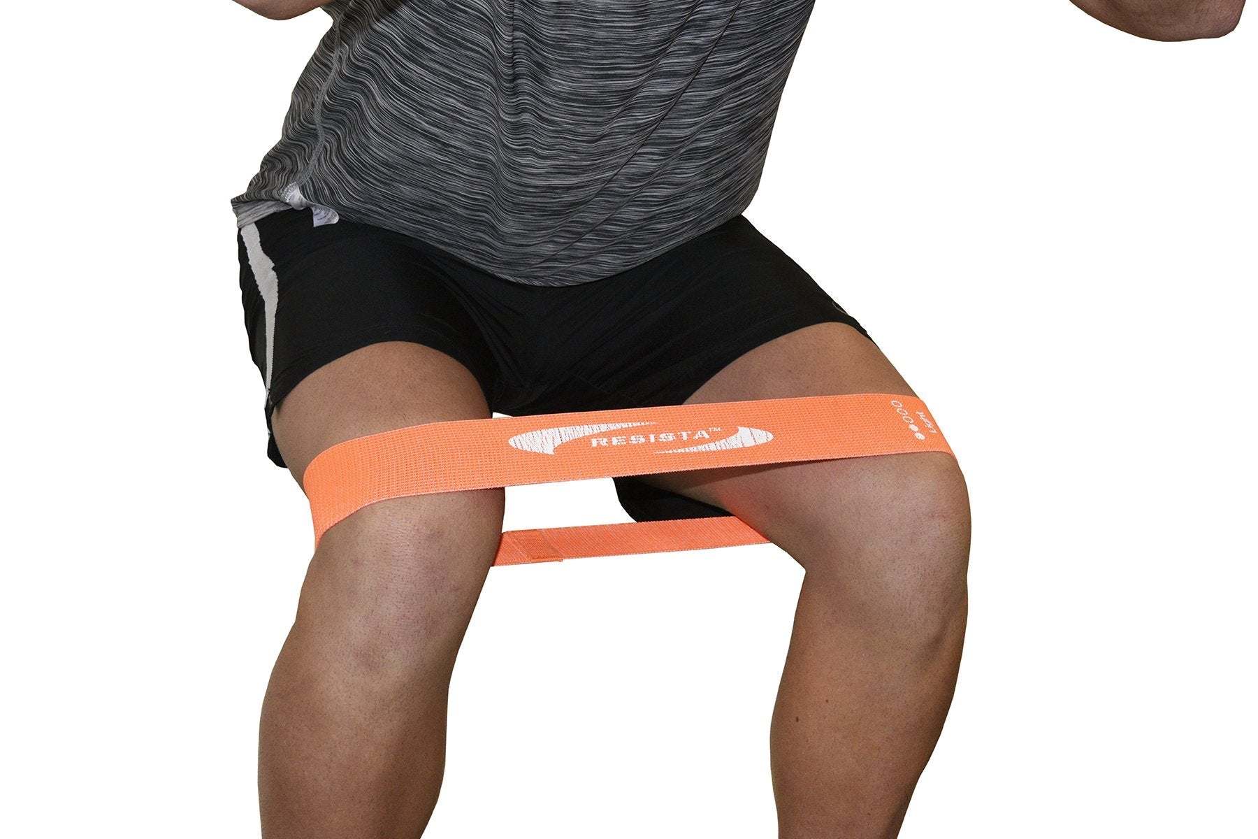 RESISTA Pilates Stretch Bands: Pilates Fabric Loop Bands Thighs