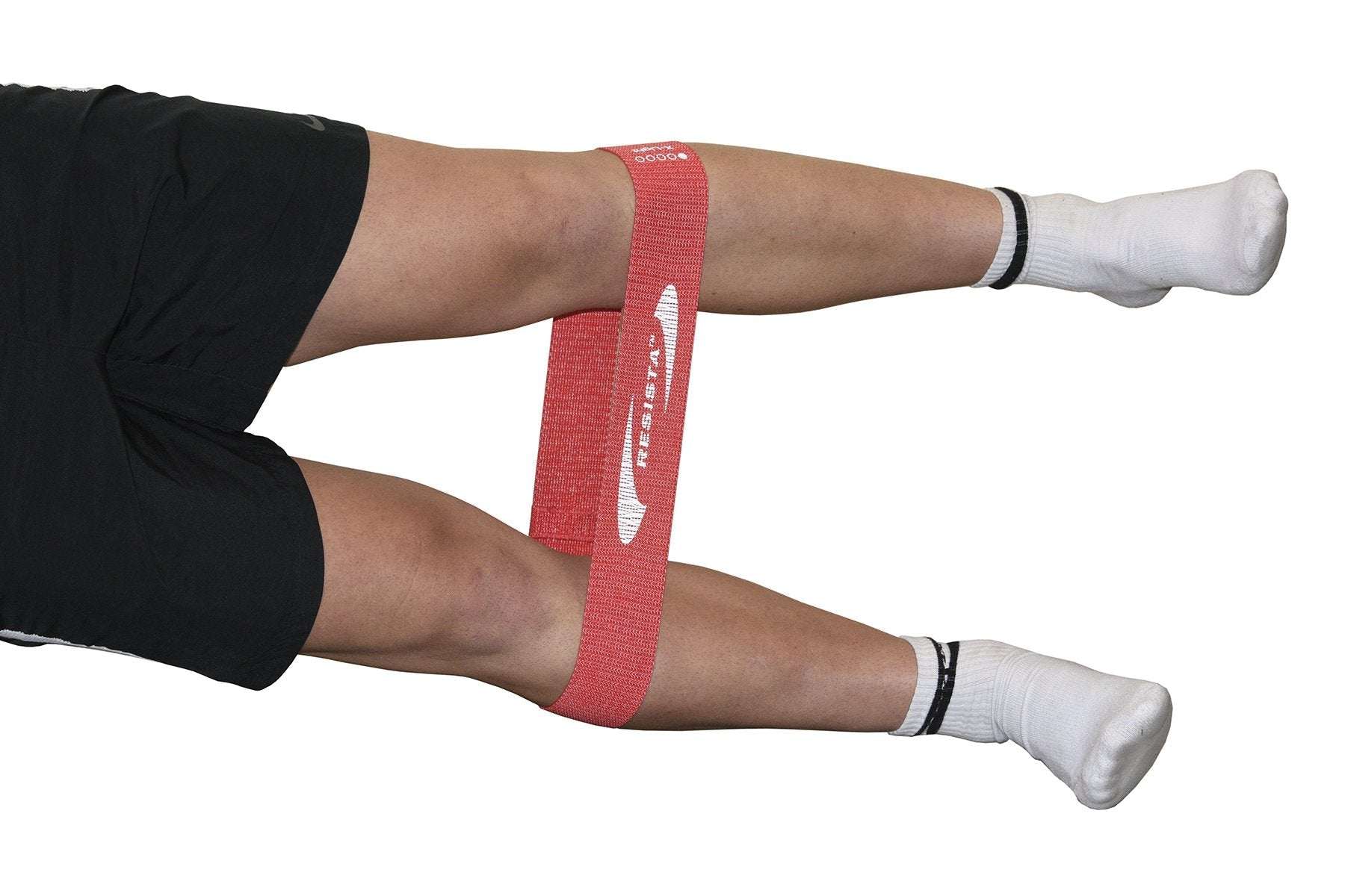 RESISTA Pilates Stretch Bands: Pilates Fabric Loop Bands Model