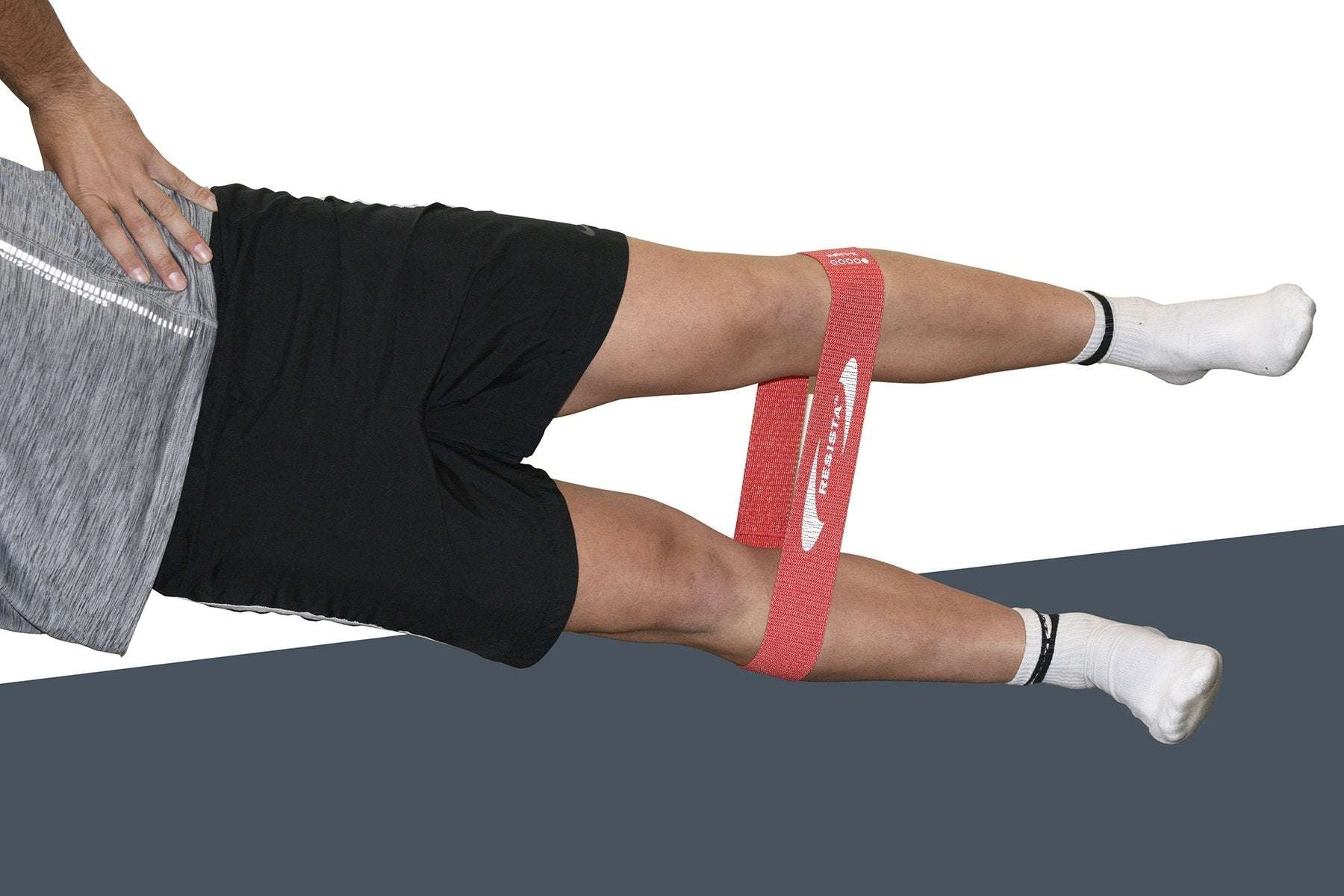 RESISTA Pilates Stretch Bands: Pilates Fabric Loop Bands Legs