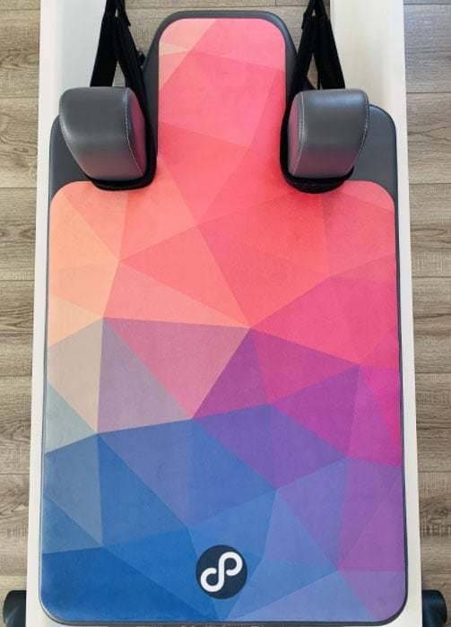 Reformermat Pilates & Yoga Mat Geometric Pink