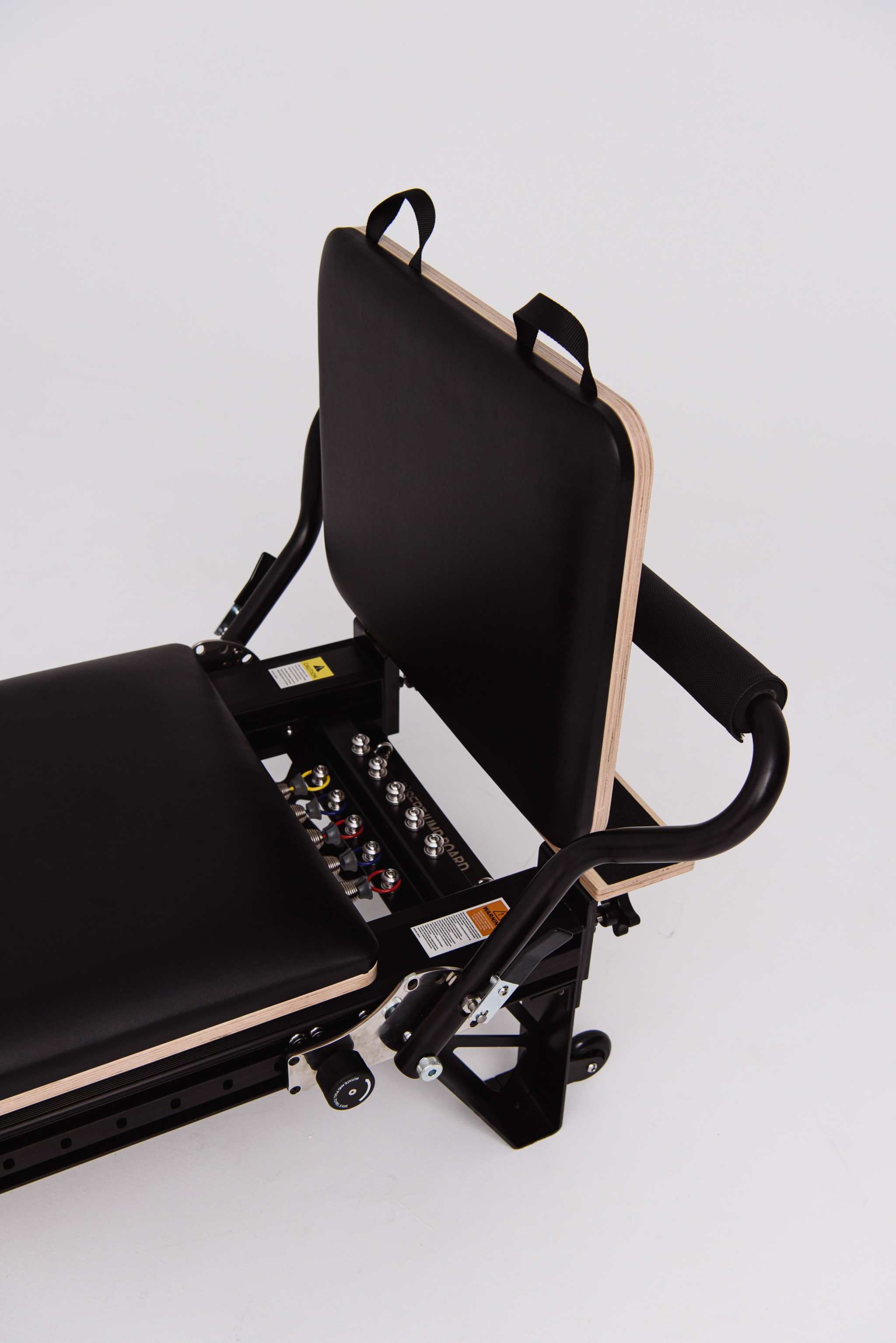 RESISTA Black Aluminium Pilates Reformer Top
