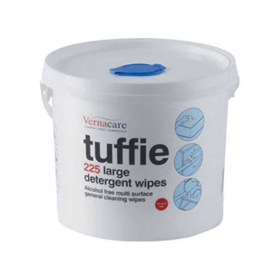 Tuffie 225 Large Detergent Wipes - Tuffies Detergent Wipes