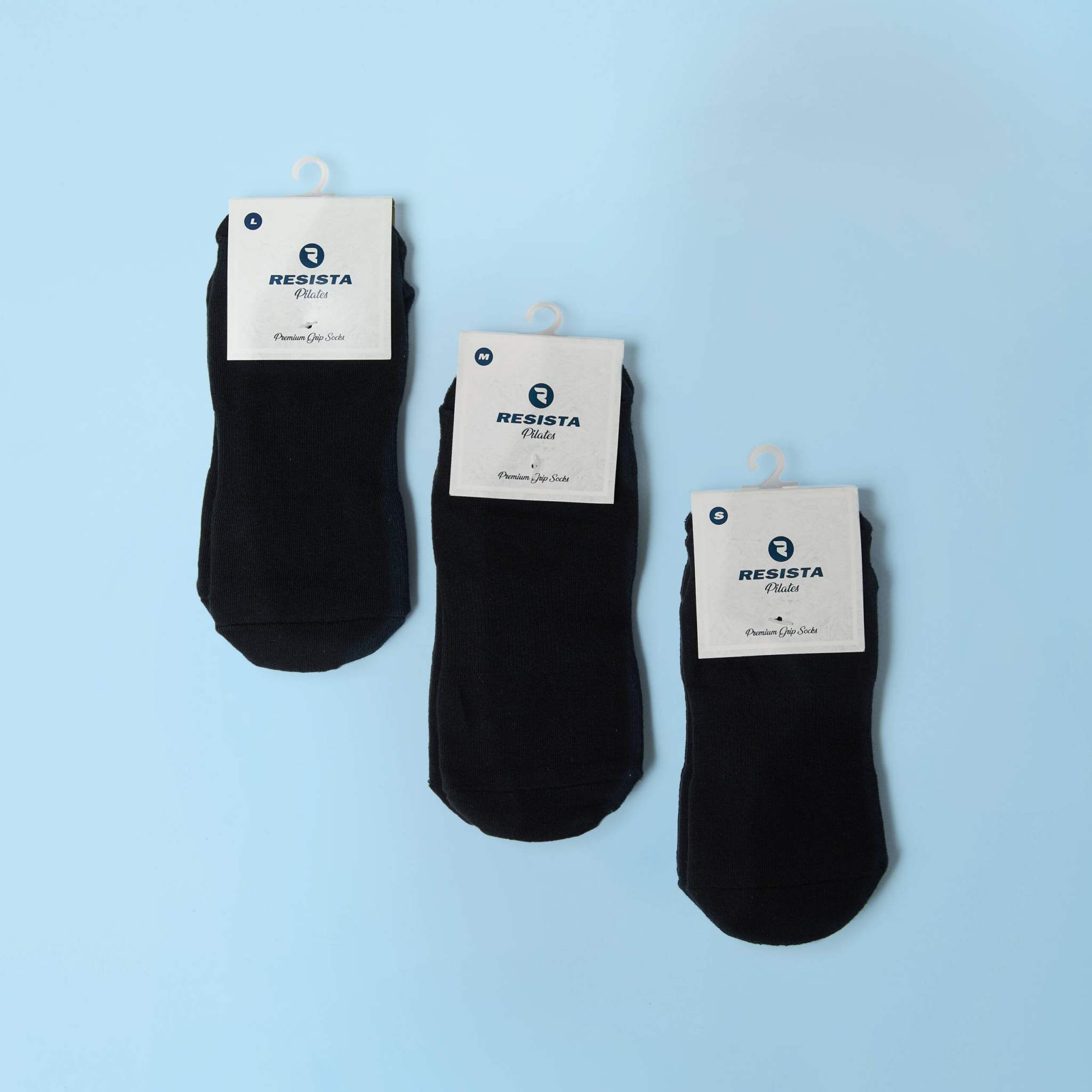 3 pairs of Pilates grip socks