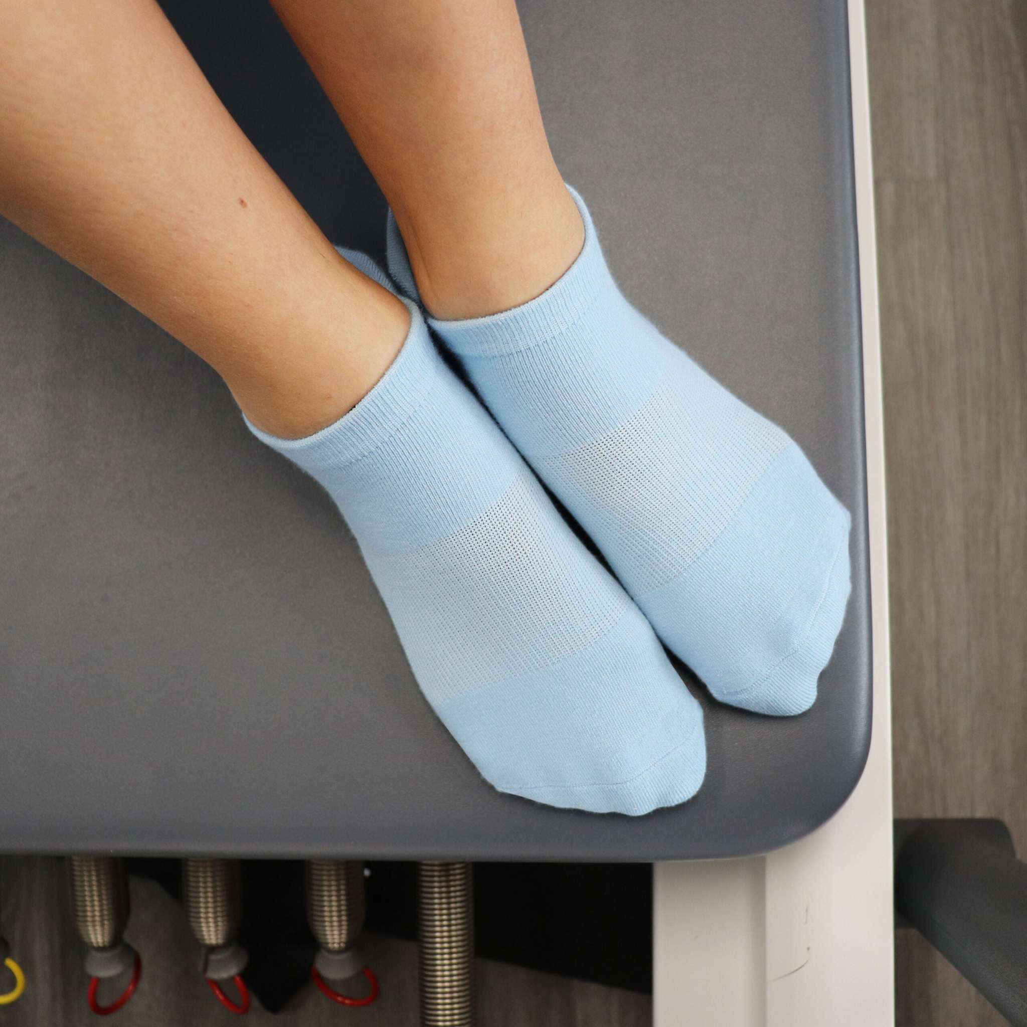  RESISTA Pilates Grip Socks – Alaskan Sky Blue for Superior Pilates
