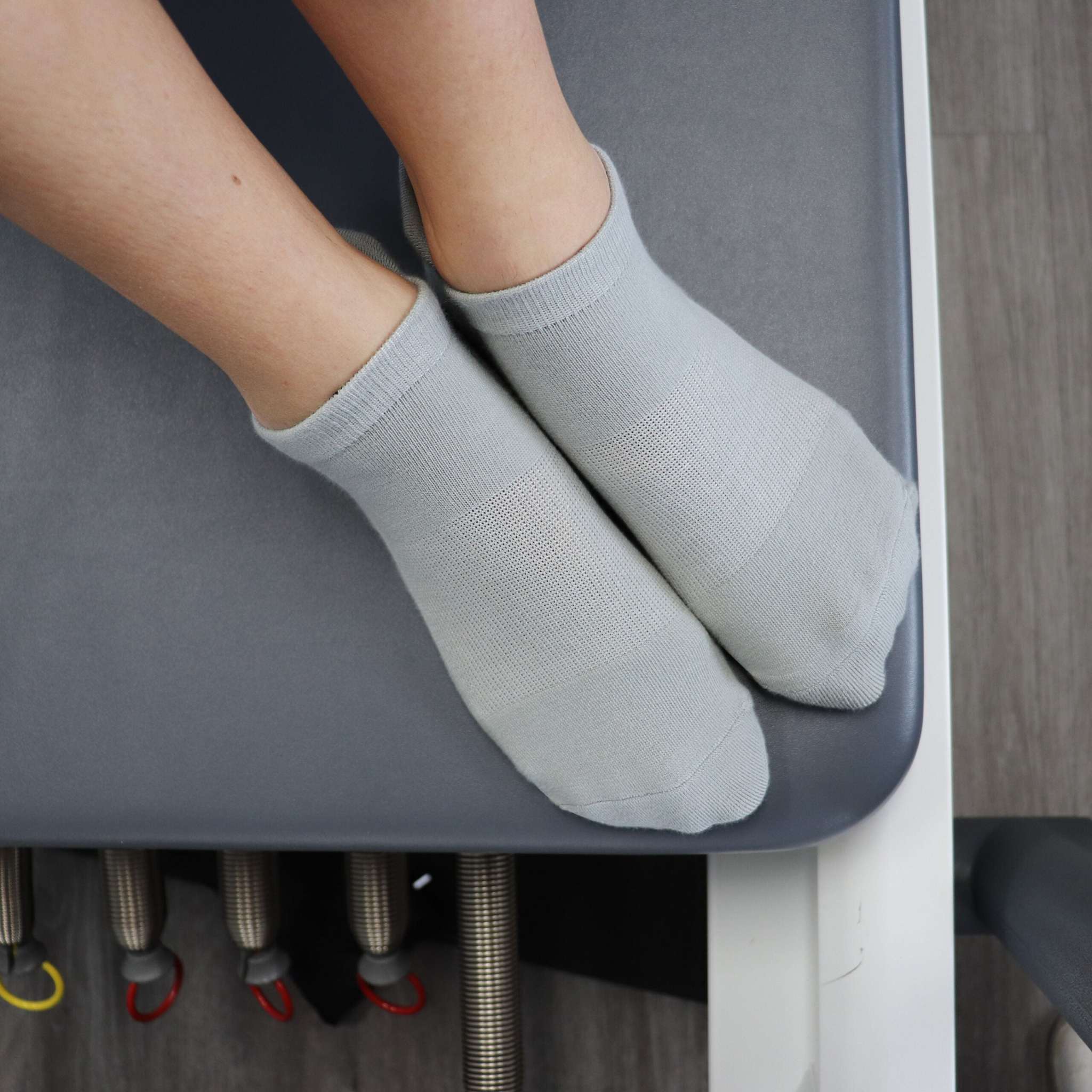 Resista Pilates Grip Socks Light Grey – Superior Grip & Comfort