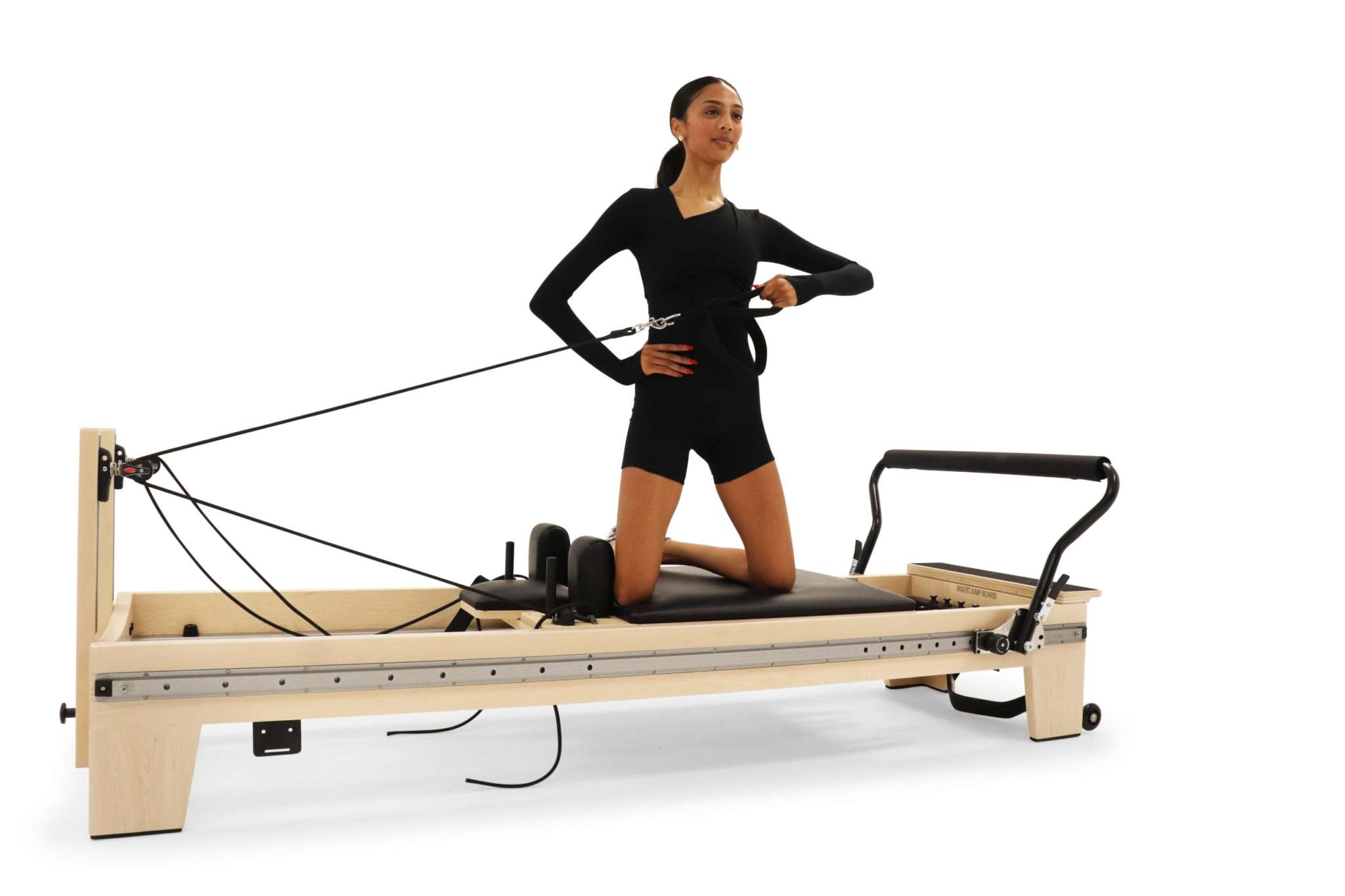 Resista Maple Reformer with Sliding Footbar Stretching Pilates