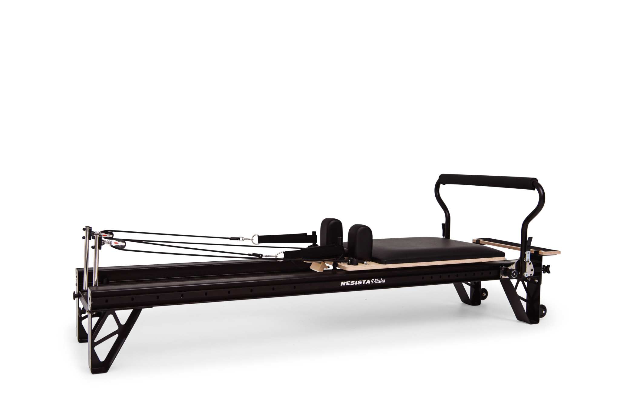 RESISTA Black Aluminium Pilates Reformer