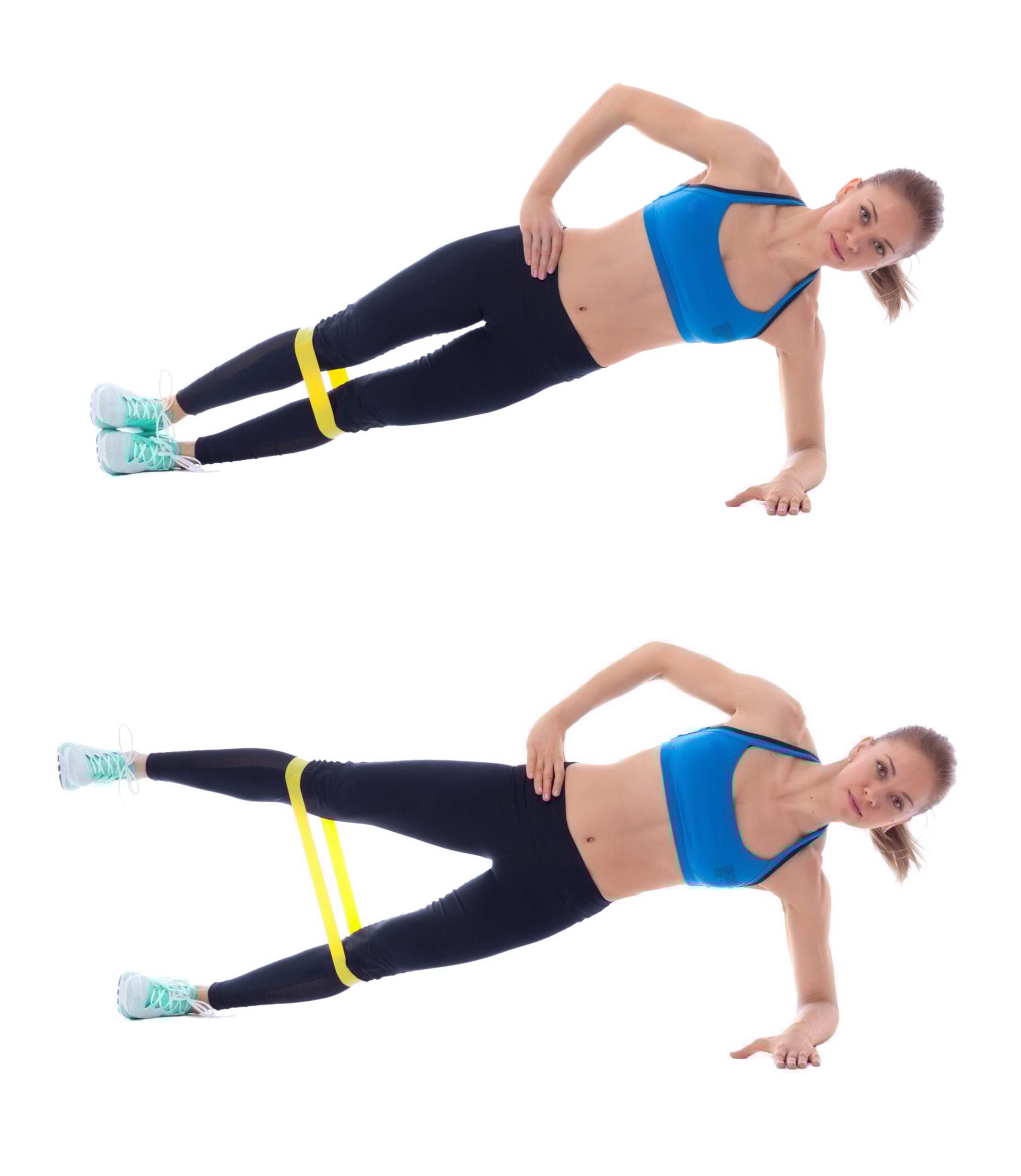 Elastic Band Loops - 25cm Resistance Bands for Strength & Balance